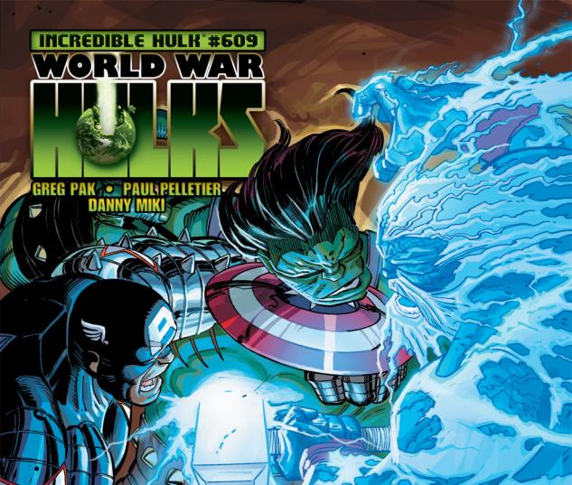 variant INCREDIBLE HULK #608 fall of the hulks 2nd print MARVEL COMIC GREG PAK 