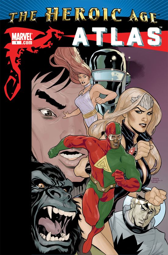 COMIC COVER C 2010-8.5 ATLAS UNIFIED # 1 