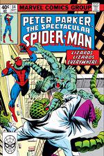 Peter Parker, the Spectacular Spider-Man (1976) #34 cover