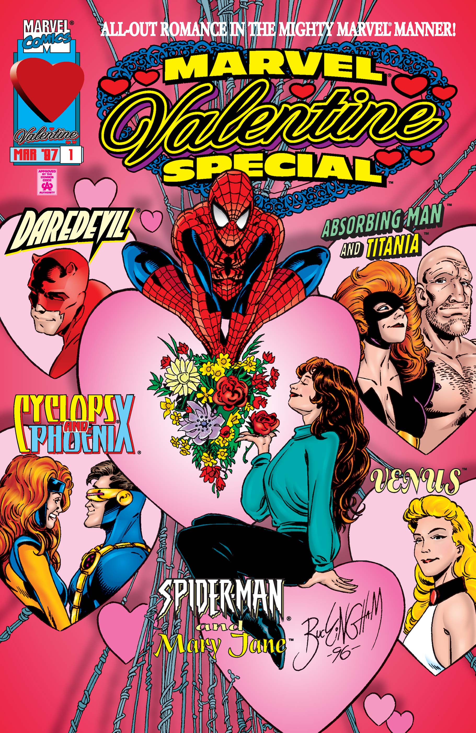 Marvel Valentine Special (1997) #1