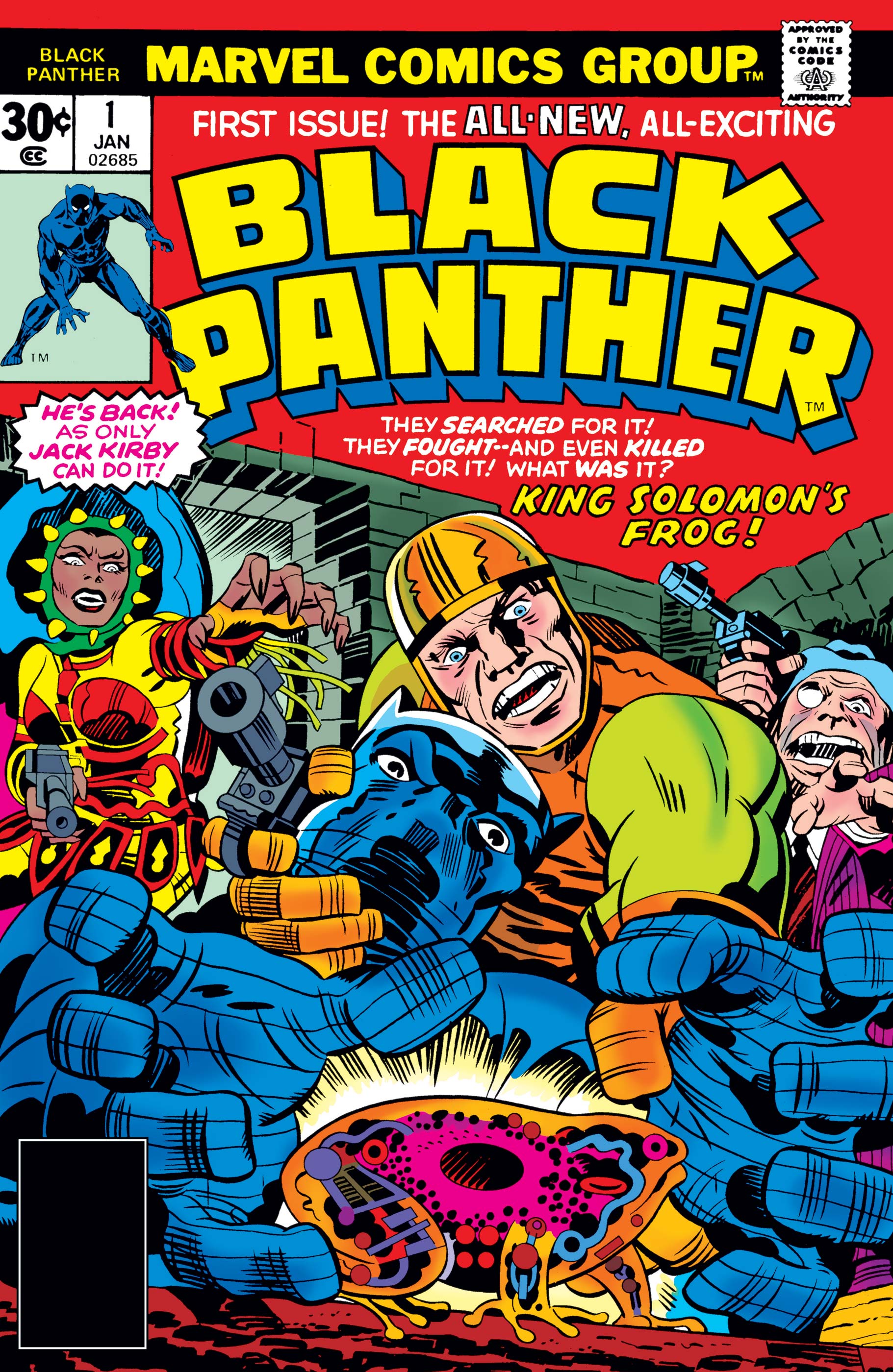 1977 Series 8.5 Marvel Comics Black Panther Vol 1 # 8 Very Fine 