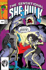 Sensational She-Hulk (1989) #27 cover