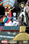 cover from Avengers and Power Pack Infinite Comic (2017) #3