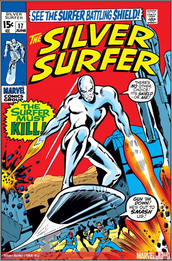 Silver Surfer (1968) #17