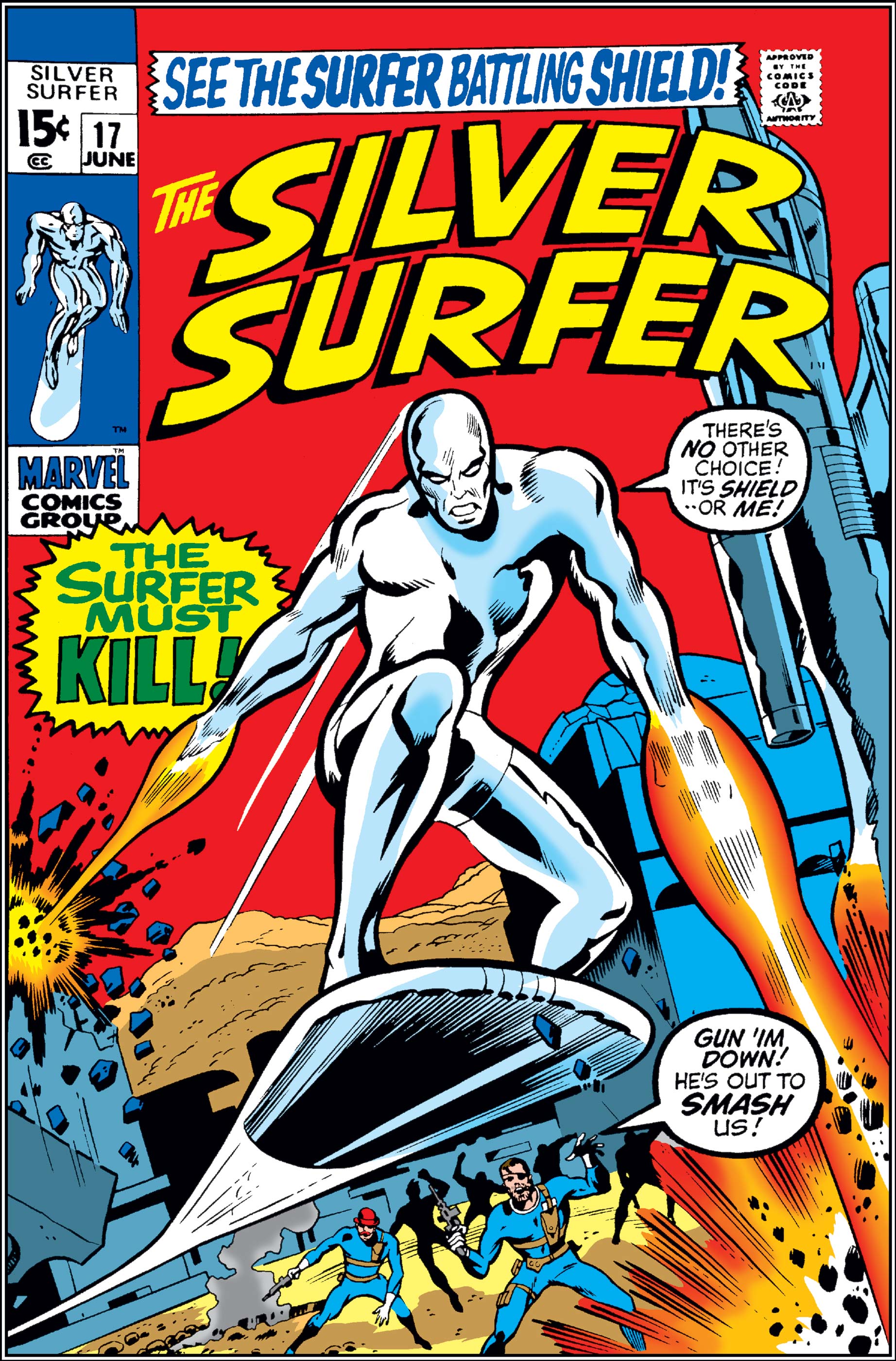 Silver Surfer (1968) #17