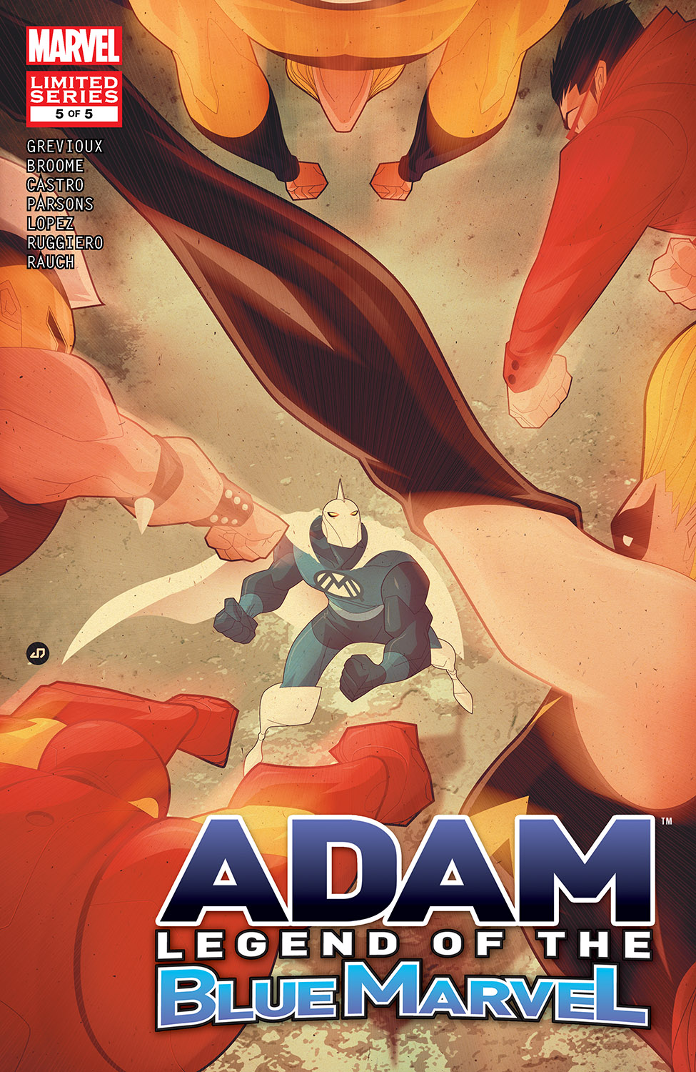 Adam: Legend of the Blue Marvel (2008) #5