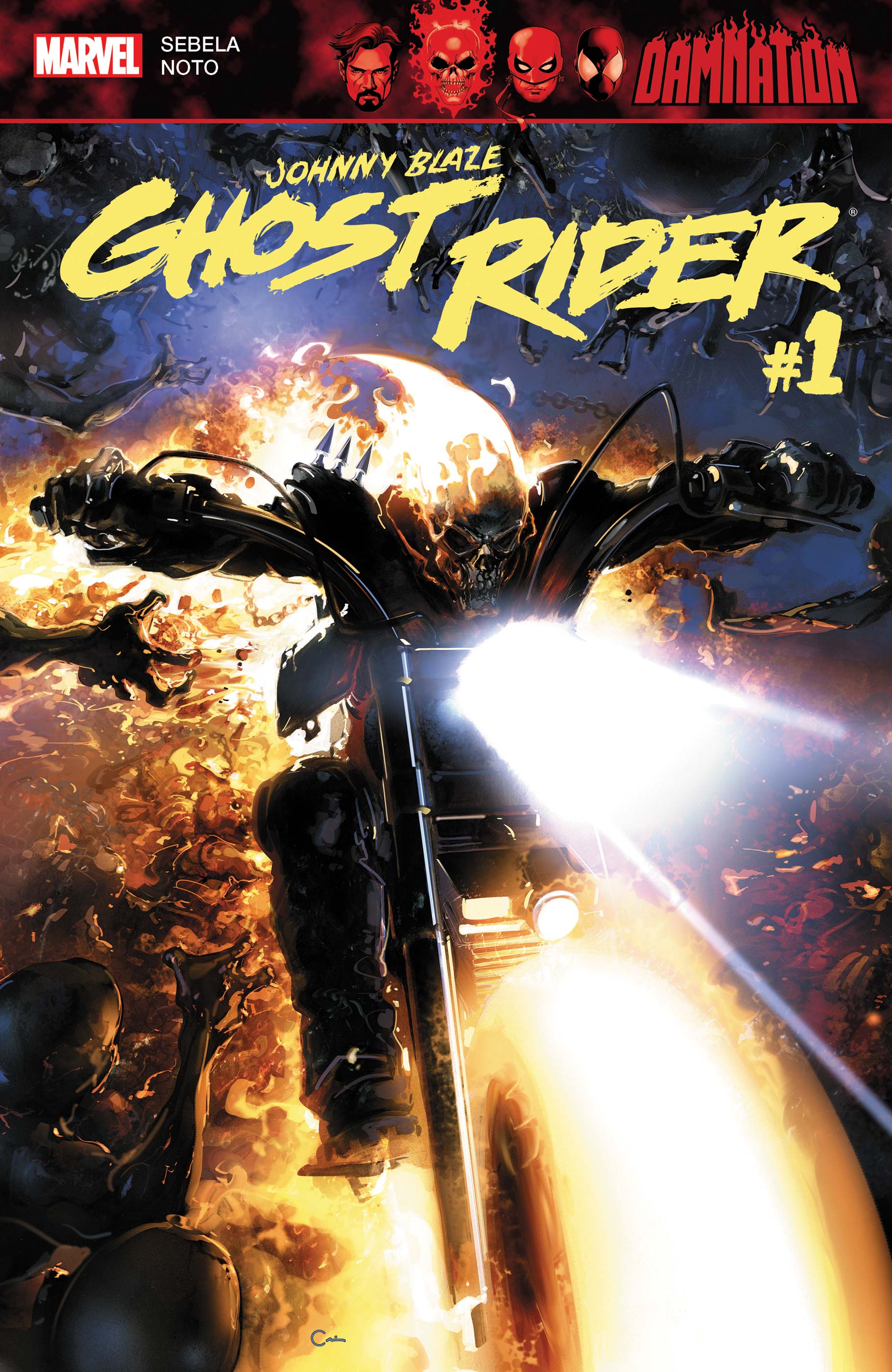 Damnation: Johnny Blaze - Ghost Rider (2018) #1
