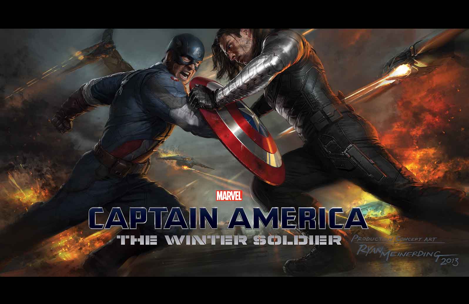 Marvel's Captain America: The Winter Soldier - The Art of the Movie (Hardcover)