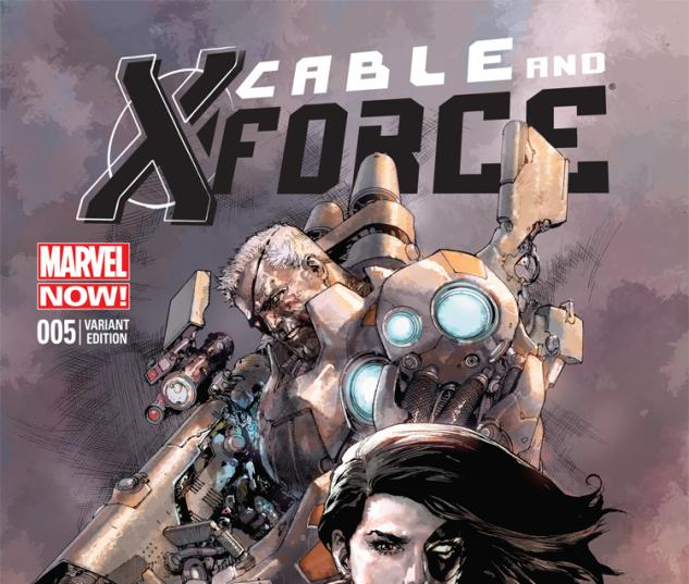Cover from Cable and X-Force (2012) #5 (YU VARIANT)