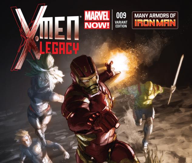 X-MEN LEGACY 9 IRON MAN MANY ARMORS VARIANT (NOW, 1 FOR 20)