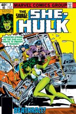 The Savage She-Hulk (1980) #2 cover