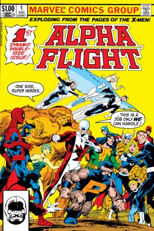 Vryfn Moins Vfn Marvel Comics Américain Alpha Alpha Flight Vol 1 # 18 