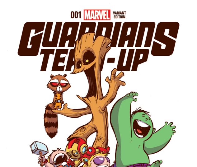 GUARDIANS TEAM-UP 1 YOUNG VARIANT (WITH DIGITAL CODE)