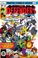 Defenders (1972) #59 cover