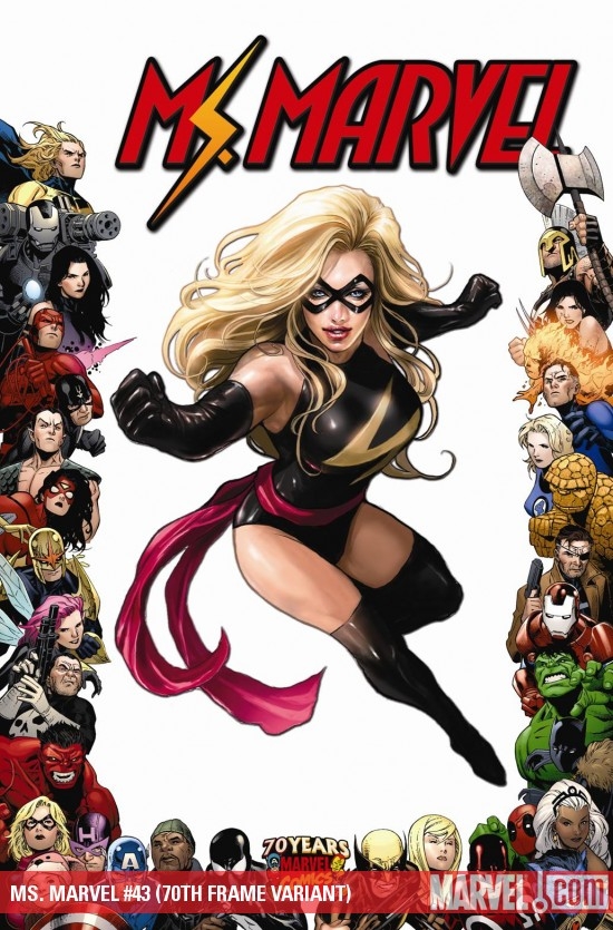 Ms. Marvel (2006) #43 (70TH FRAME VARIANT)