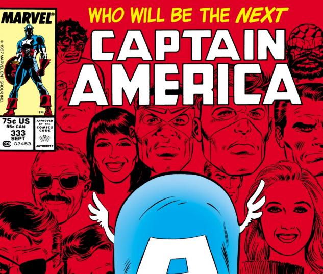Captain America (1968) #333 Cover