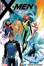 X-Men Blue Vol. 5: Surviving the Experience (Trade Paperback) cover