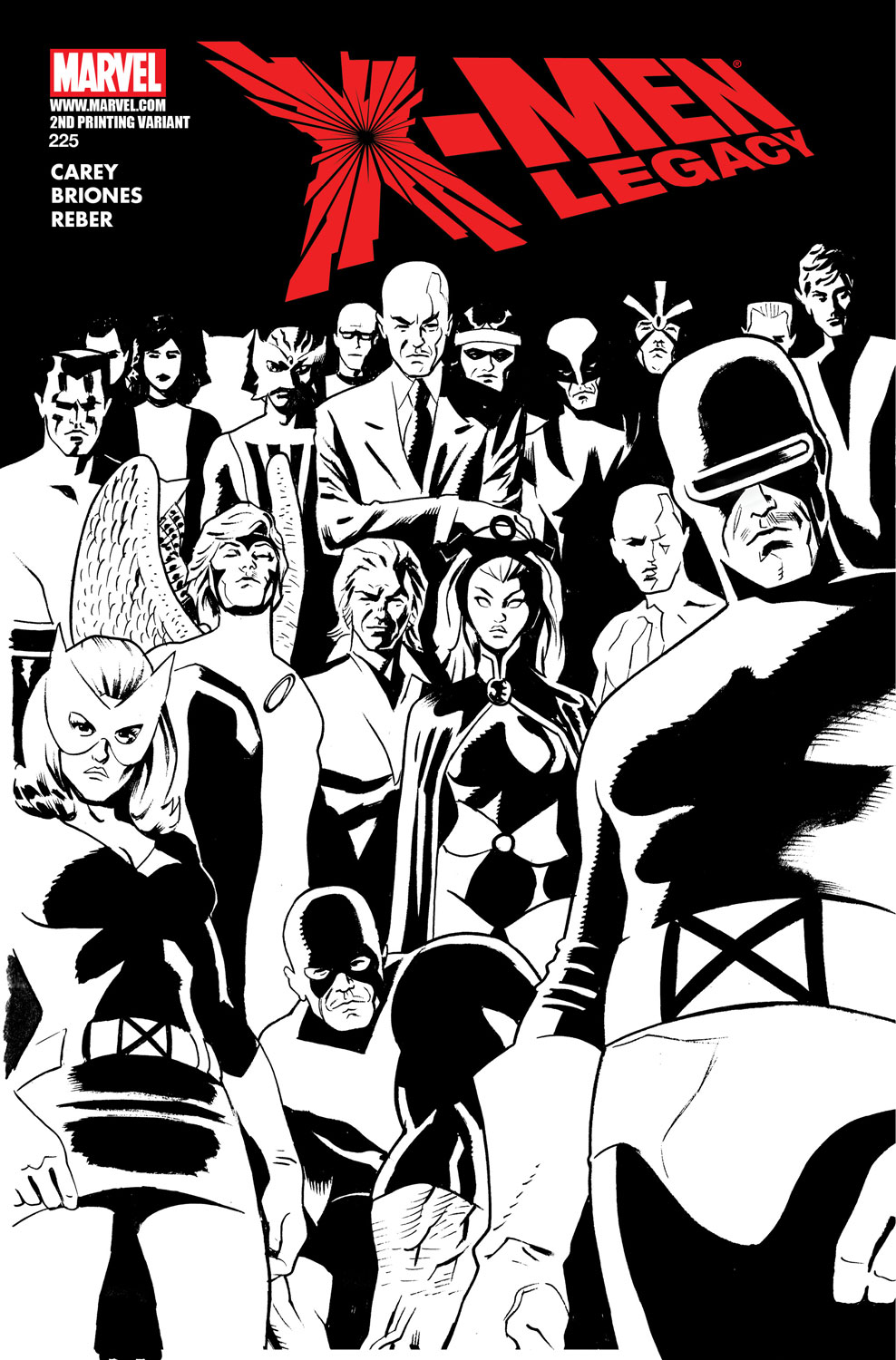 X-Men Legacy (2008) #225 (2ND PRINTING VARIANT)