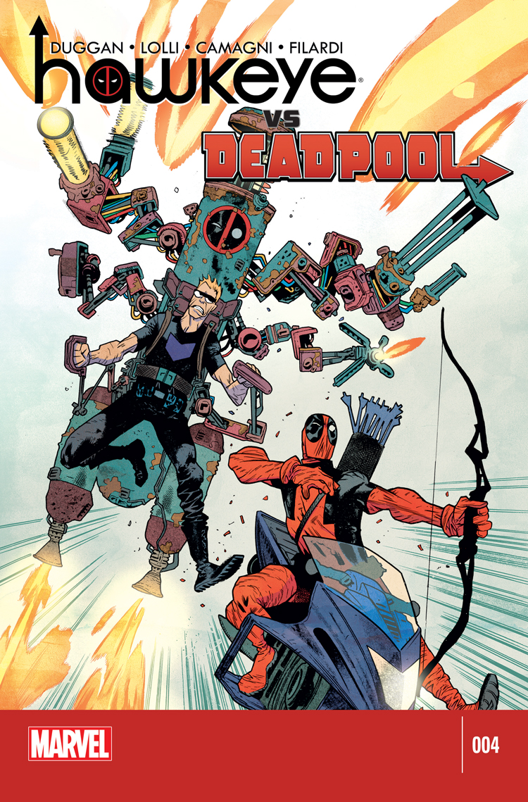 Hawkeye vs. Deadpool (2014) #4