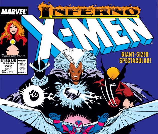 Uncanny X-Men (1963) #242 Cover