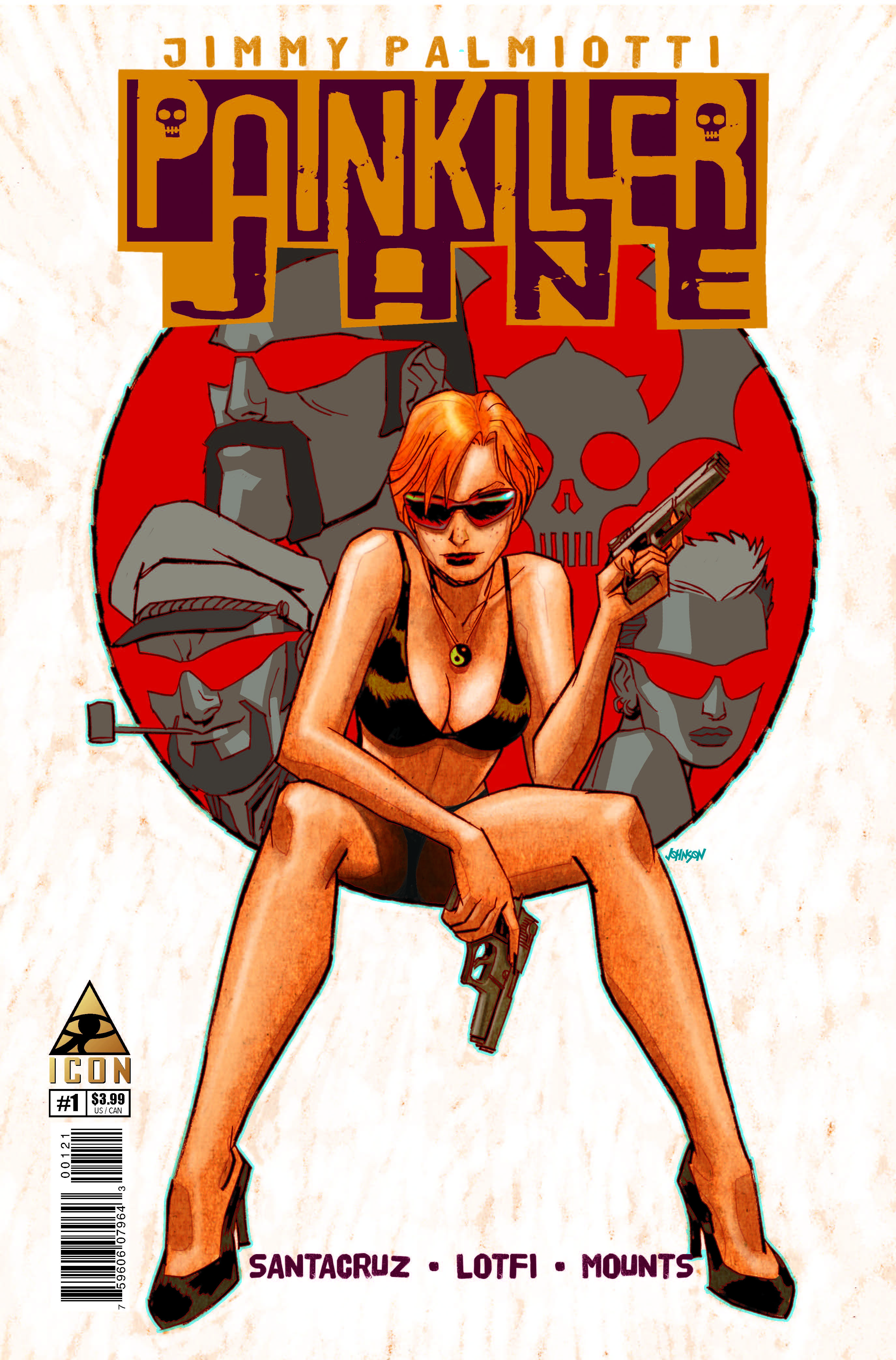 Painkiller Jane: The Price of Freedom (2013) #1 (Johnson Variant)