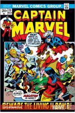 Captain Marvel (1968) #23 cover