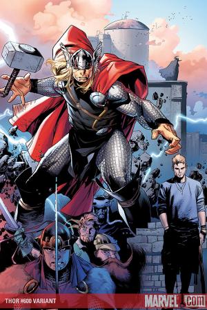 Thor (2007) #600 (DELL'OTTO WRAPAROUND VARIANT)