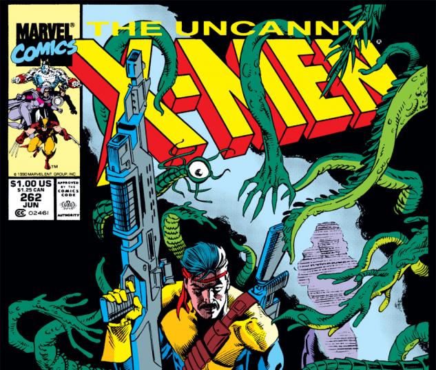 Uncanny X-Men (1963) #262 Cover
