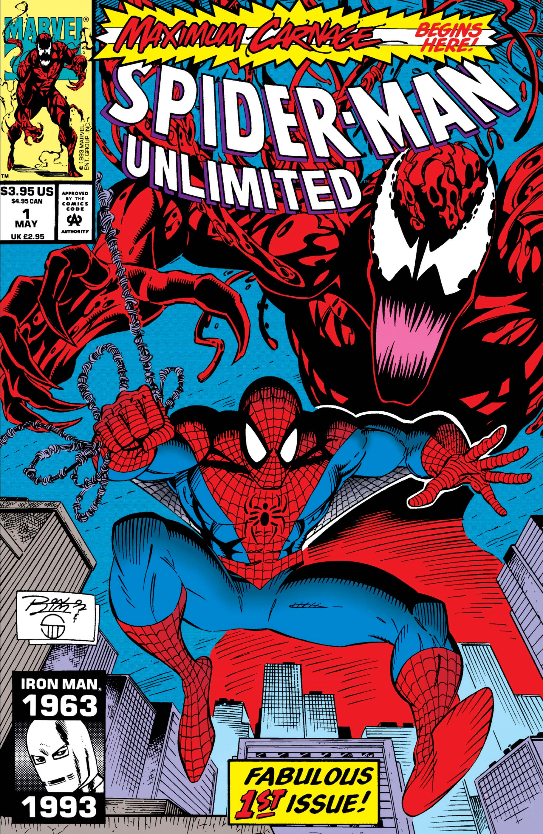 Venom Marvel Comics Mysterio Spider-Man Unlimited & Assorted Titles Carnage 