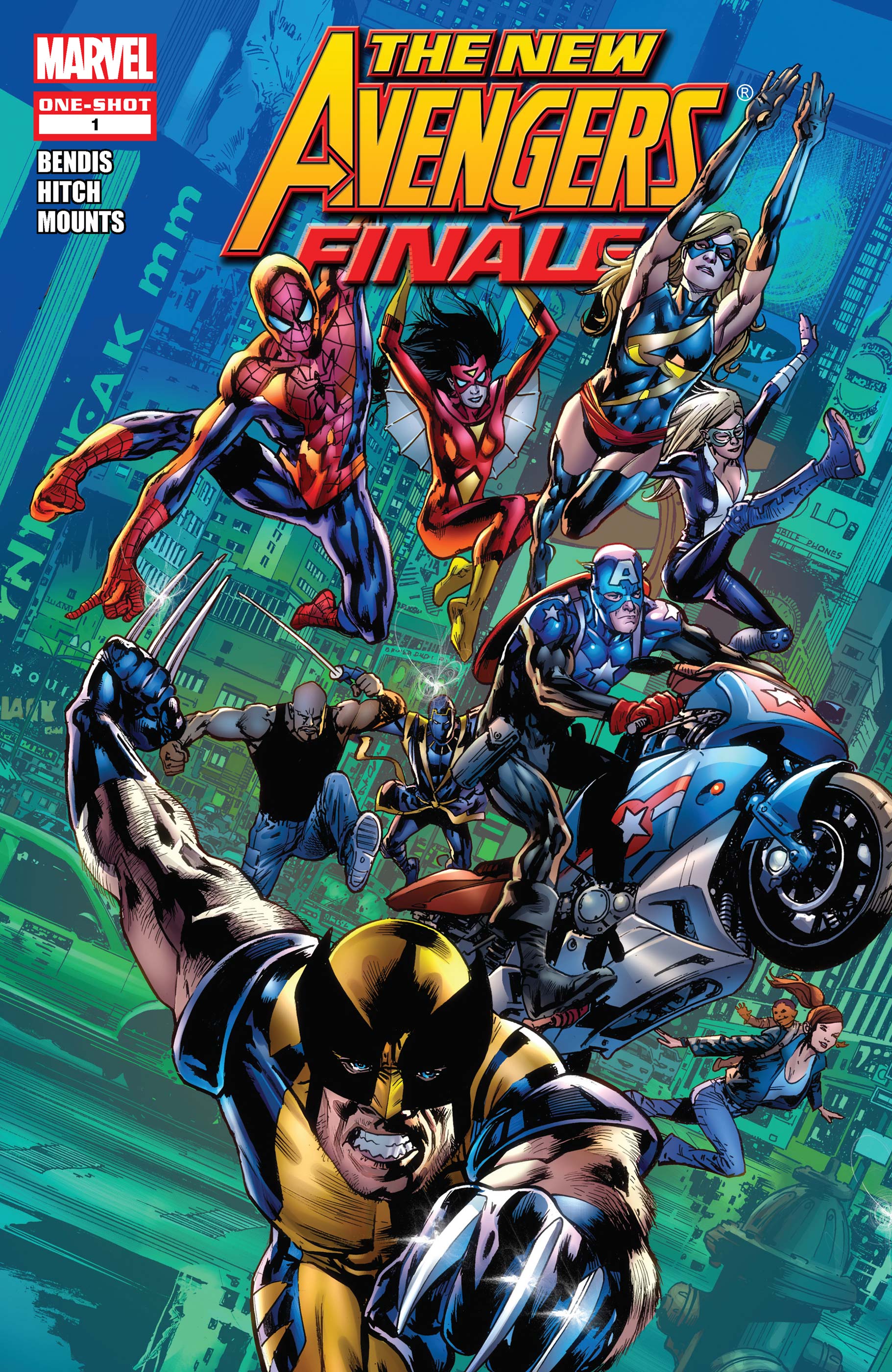 New Avengers Finale #1 One Shot  Marvel Comics vf/nm CB2194 