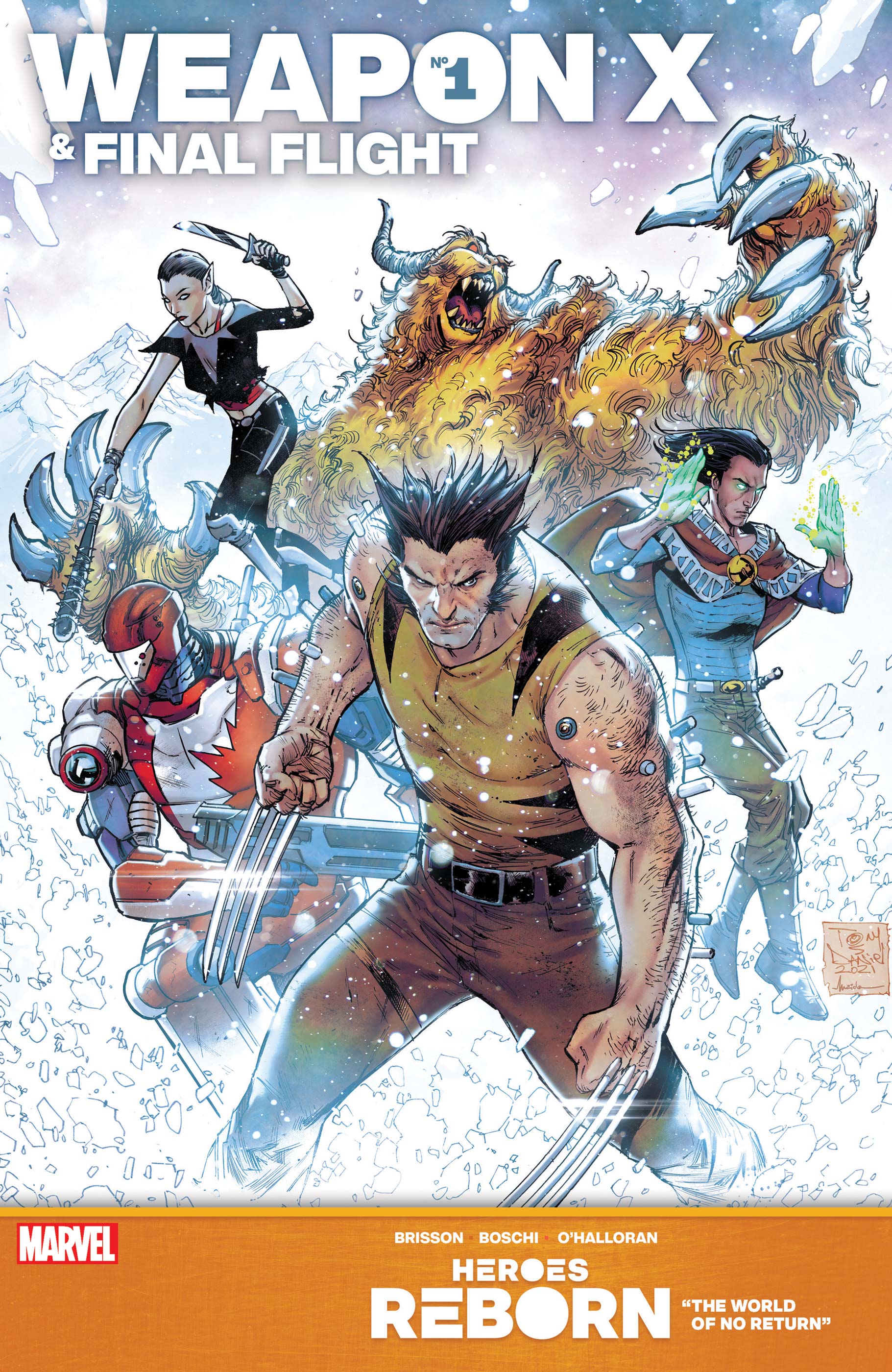 Heroes Reborn Weapon X Final Flight 21 1 Comic Issues Marvel