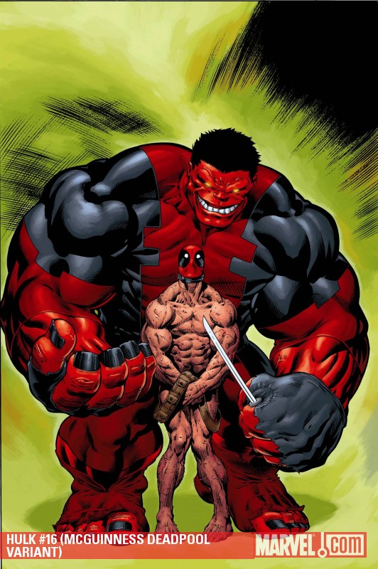 Hulk (2008) #16 (MCGUINNESS DEADPOOL VARIANT)