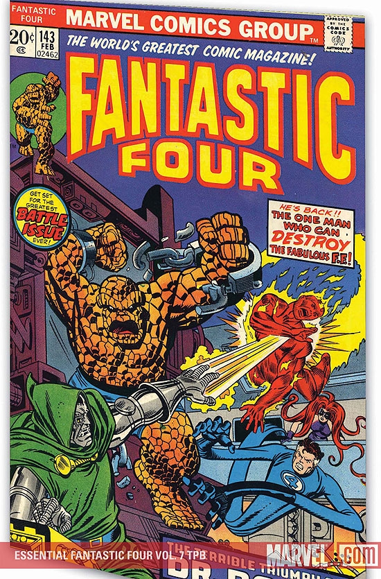 Essential Fantastic Four Vol. 7 (Trade Paperback)