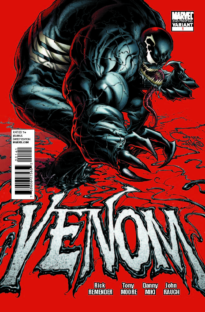 Venom (2011) #1 (2nd Printing Variant)