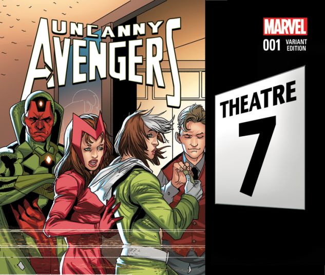 Uncanny Avengers (2015) #1 variant cover by Salvador Larroca