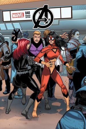 Avengers #40  (Larroca Welcome Home Variant)