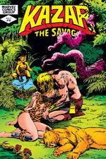 Ka-Zar (1981) #16 cover