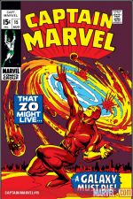 Captain Marvel (1968) #15 cover