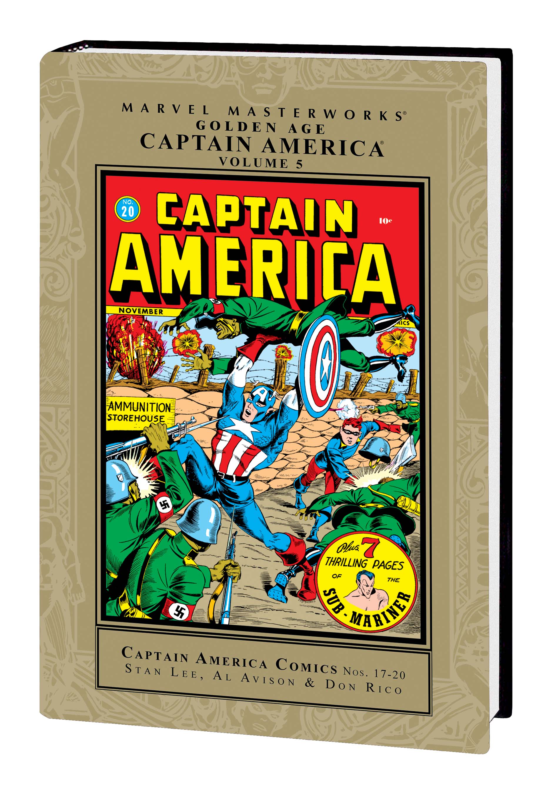 Marvel Masterworks: Golden Age Captain America Vol. 5 (Hardcover)