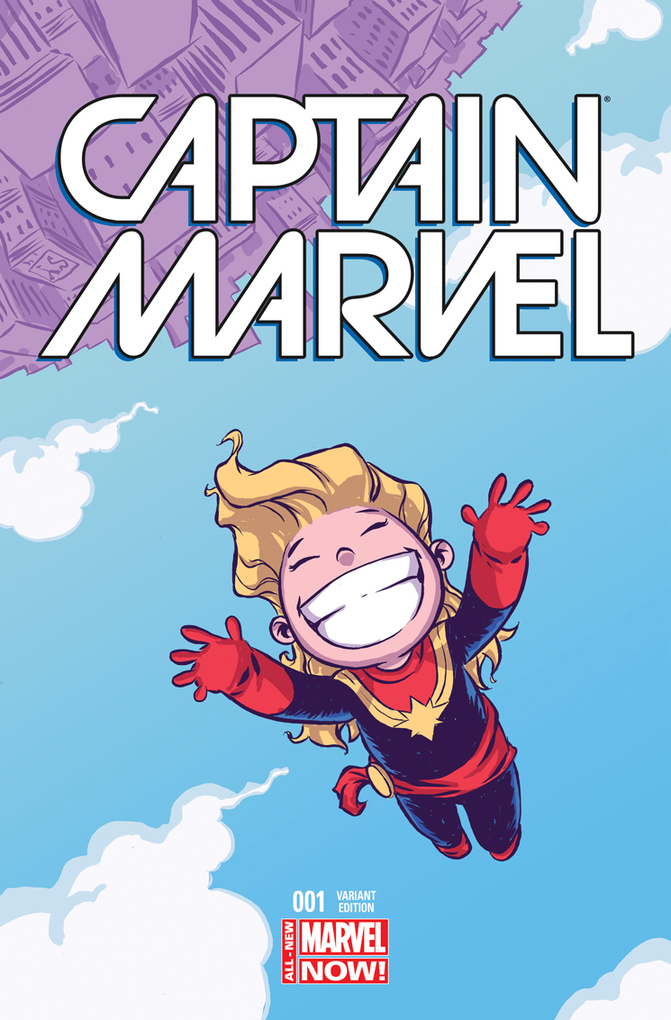 Captain Marvel (2014) #1 (Young Variant)