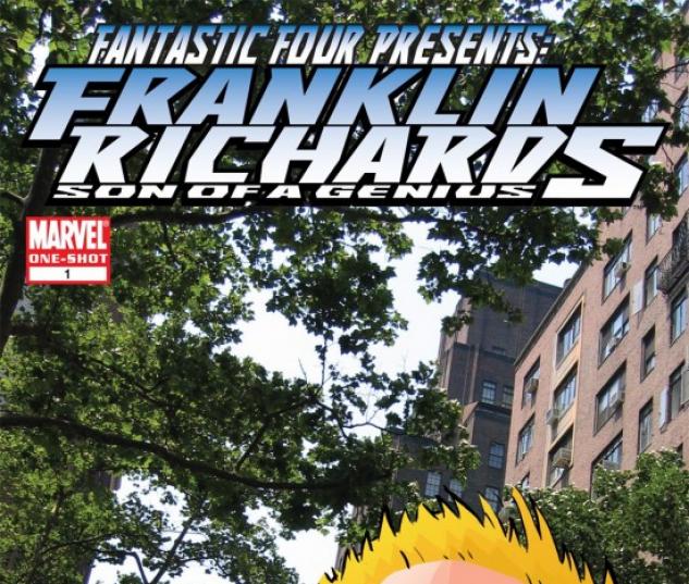 FRANKLIN RICHARDS: SON OF A GENIUS IN <I>TONS OF FUN</I> COVER