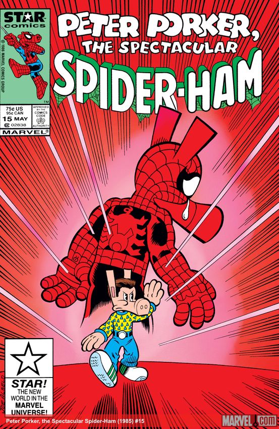 Cover of comic titled Peter Porker, the Spectacular Spider-Ham (1985) #15