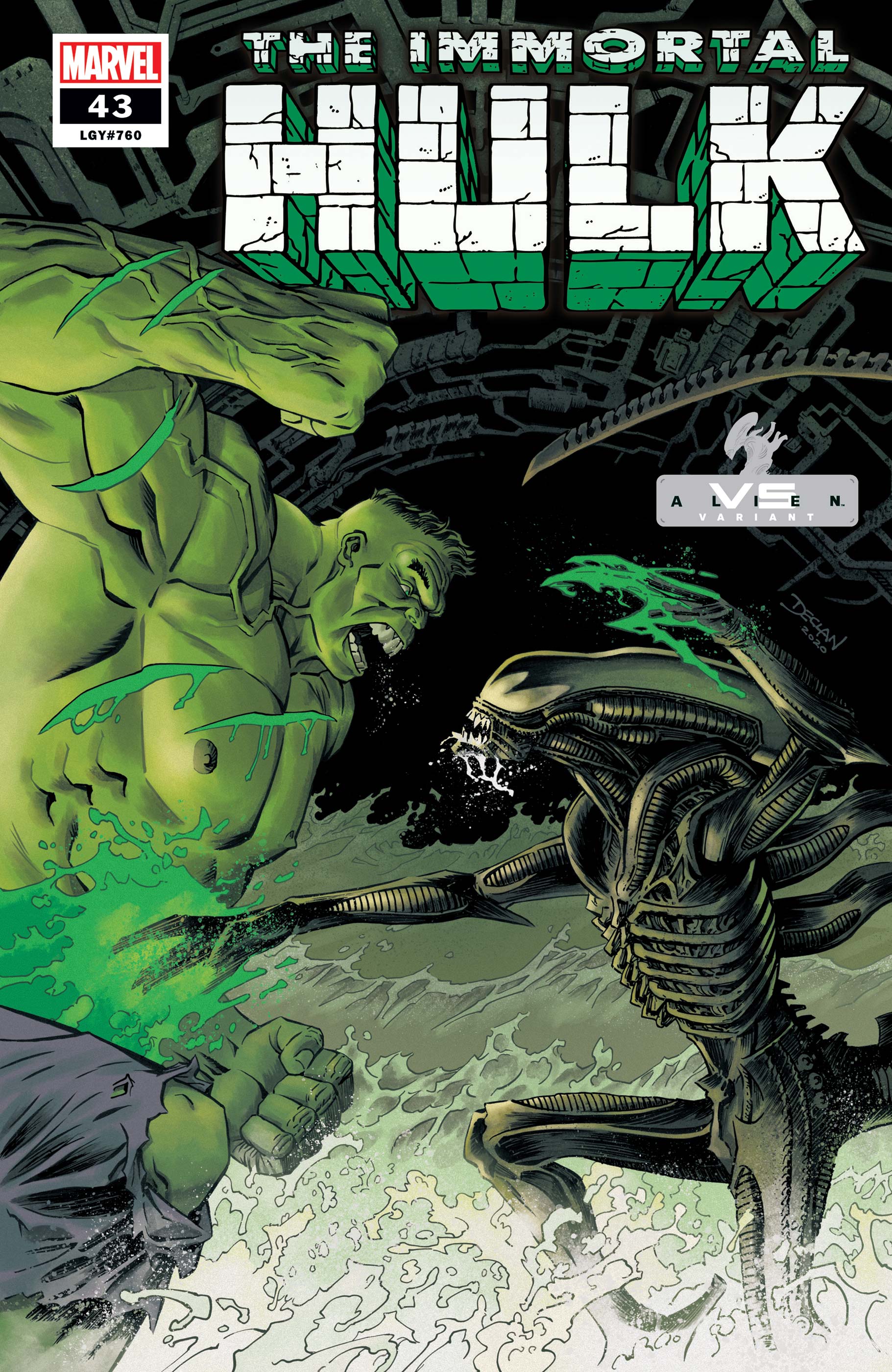 Immortal Hulk (2018) #43 (Variant)