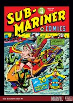 Sub-Mariner Comics (1941) #4 cover