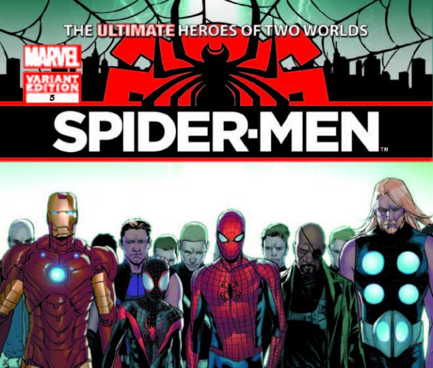 SPIDER-MEN 5 PICHELLI VARIANT (1 FOR 100, WITH DIGITAL CODE)