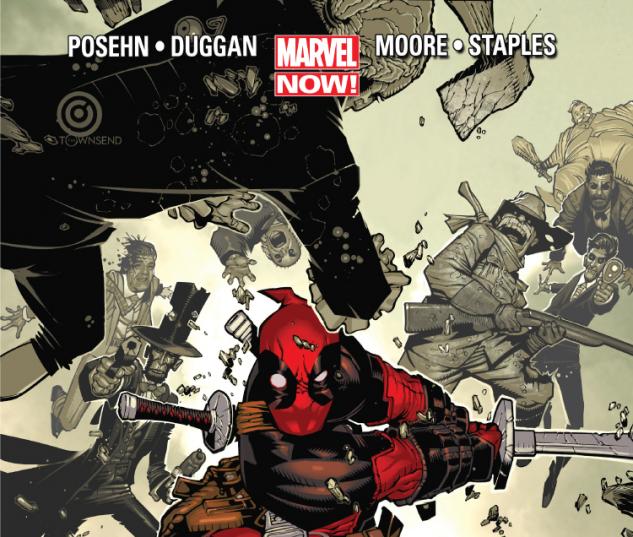 Deadpool (2012) #1 Bachalo Variant Cover