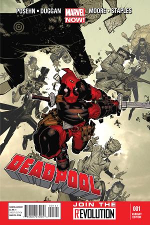 Deadpool (2012) #1 (Bachalo Variant)