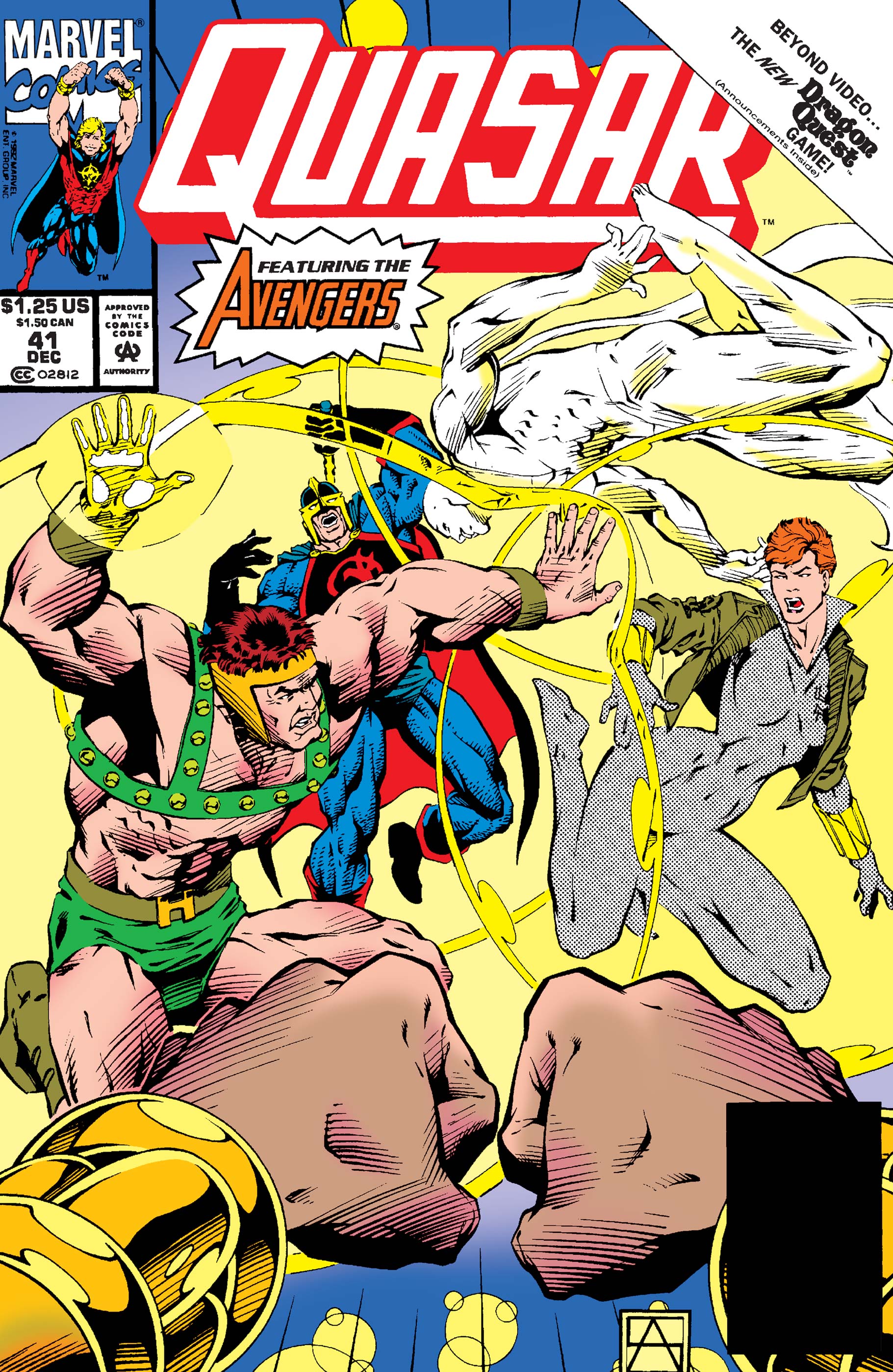 Details about   Quasar #2 November 1989 Marvel Comics 