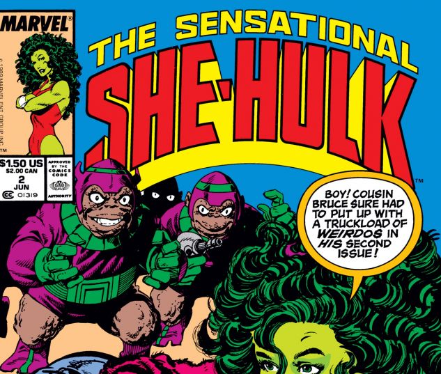 Sensational She Hulk 1989 2 Comic Issues Marvel 