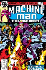 Machine Man (1978) #8 cover
